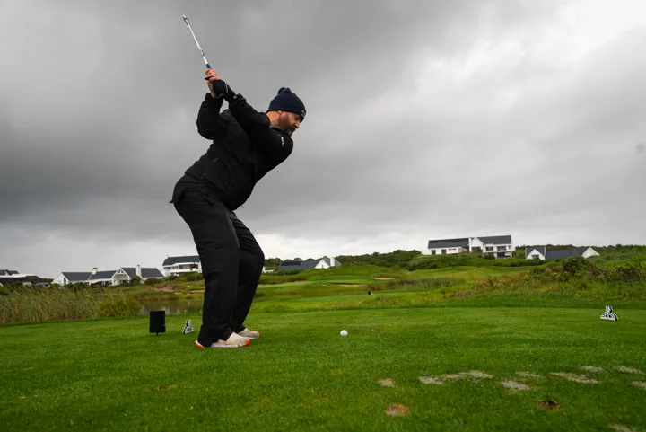 A drive down the fairway